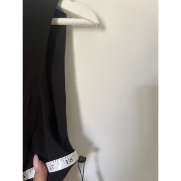 Calvin Klein Womens Dress 12 Black Sleeveless Bodycon Knee Black - Picture 5 of 9